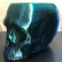 Grim Skull Vase print image