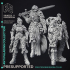 Anti Paladin Collection - 3 Models - PRESUPPORTED - Hell Hath No Fury - 32 mm Scale image