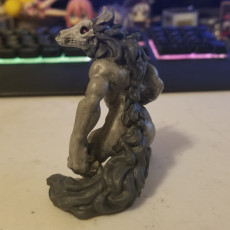 Picture of print of Hell Wolf - Bone - Hell Hath No Fury - Scale 32mm  (Pre-supported)