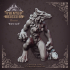 Hell Wolf - Bone - Hell Hath No Fury - Scale 32mm  (Pre-supported) image