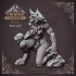Hell Wolf - Bone - Hell Hath No Fury - Scale 32mm  (Pre-supported) image