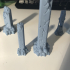 Pillars - Scatter Terrain - Hell Hath No Fury - scale 32mm  (Pre-supported) print image