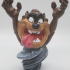 Taz, the Tasmanian Devil from Looney Tunes (support free figure) print image
