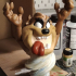 Taz, the Tasmanian Devil from Looney Tunes (support free figure) print image