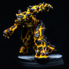 Picture of print of Hell Wolf - Lava - PRESUPPORTED - Hell Hath No Fury - 32mm Scale