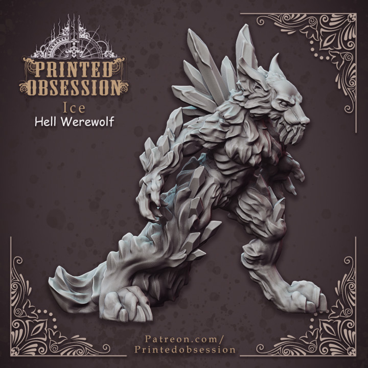 $3.00Hell Wolf - Ice - Hell HAth No Fury - Scale 32mm(Pre-supported)