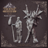 Incubi & human 'Bob' - lesser demon - Hell Hath No Fury - 32mm scale  (Pre-supported) image