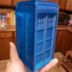 Picture of print of TARDIS: Vase Mode! This print has been uploaded by Ashley Creek