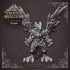 Crystal Dragon - Large Dragon - Hell Hath No Fury - 32mm Scale  (Pre-supported) image