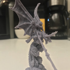 Picture of print of Dragon Rider - Large Dragon - Hell Hath No Fury - 32mm Scale (Pre-supported)