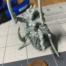 Picture of print of Hexanaga - Large Demon - PRESUPPORTED - Hell Hath No Fury - 32mm scale
