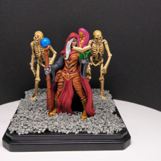 Picture of print of Sorcerer - Human Magic User - PRESUPPORTED - Hell Hath No Fury - 32mm Scale