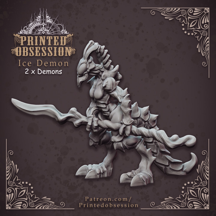 $3.00Ice Demon - Small Devil - Hell Hath No Fury - 32mm scale (Pre-supported)