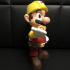Super Mario (Maker Outfit) print image
