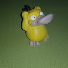 Picture of print of Psyduck from Pokémon