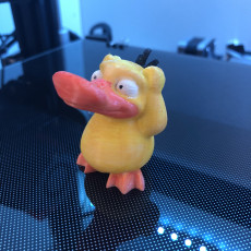 Picture of print of Psyduck from Pokémon