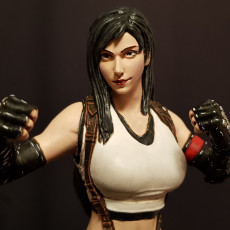 Picture of print of Tifa Lockhart - Combat Stance - Final Fantasy 7 Remake - 32cm model* This print has been uploaded by Jouko Salminen
