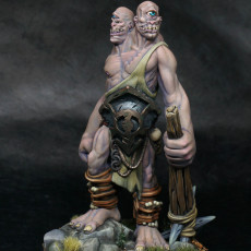 Picture of print of Deluxe Two-Headed Giant