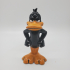 Duffy Duck from Looney Tunes print image
