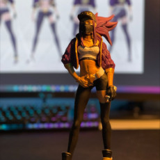 Picture of print of Akali KDA - Coloured