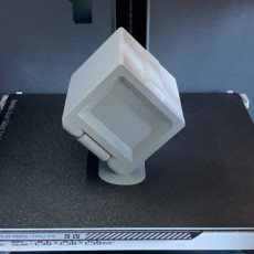 Picture of print of Singularity Box - Support-free hinged lid!