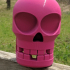 Chompy Skull!  Print-in-place noisy hinged-jaw skull! print image