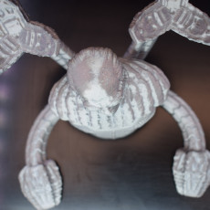 Picture of print of Doctor Octopus from the Spiderman Comics (support free bust)