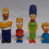Homer Simpson print image