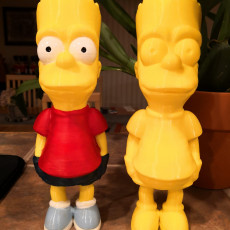 Picture of print of Bart Simpson