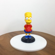 Picture of print of Bart Simpson