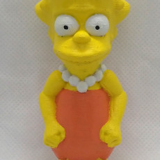 Picture of print of Lisa Simpson