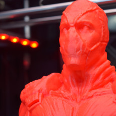 Picture of print of Deadpool (support free bust)