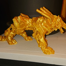 Picture of print of Artificer Wolf - Artificer creation - 32mm scale