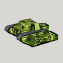WWI German Fictional Rhomboid RC Tank image
