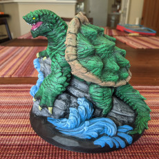 Picture of print of Dragon Turtle