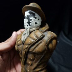 Picture of print of Rorschach from "Watchmen" (support free) This print has been uploaded by Ricardo