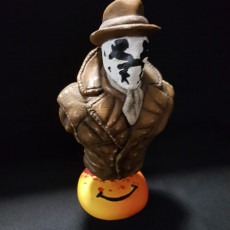 Picture of print of Rorschach from "Watchmen" (support free) This print has been uploaded by Ricardo