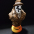 Rorschach from "Watchmen" (support free) print image