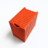 Slideback Box - print-in-place, support-free roll-top box! image
