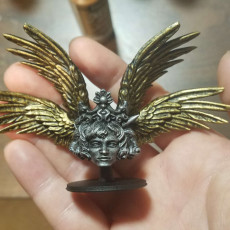 Picture of print of Cherubim - Heaven Hath No Fury - 32mm scale - DND [Pre-supported]
