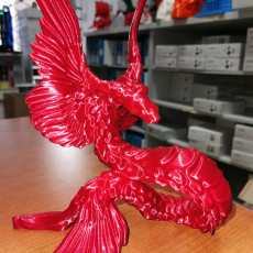 Picture of print of Couatl - Celestial Creature - PRESUPPORTED - Heaven Hath No Fury - 32mm scale