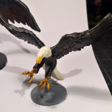 Picture of print of Roc - 3 Giant Eagles - PRESUPPORTED - 32mm scale