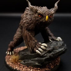 Picture of print of Owl Beast