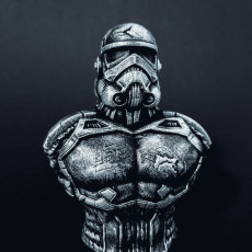 Picture of print of Stormtrooper from Star Wars