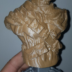 Picture of print of Tusken Raider from Star Wars