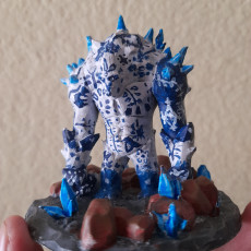 Picture of print of Crystal Golem This print has been uploaded by Miguel Ortiz