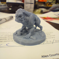 Picture of print of Xeth Beast