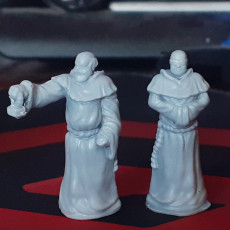 Picture of print of Friars of the Iron hammer - Group of human monks - Heaven Hath No Fury - 32mm scale [Pre-supported] Esta impresión fue cargada por Antoine