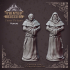 Friars of the Iron hammer - Group of human monks - Heaven Hath No Fury - 32mm scale [Pre-supported] image