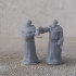 Friars of the Iron hammer - Group of human monks - Heaven Hath No Fury - 32mm scale [Pre-supported] print image